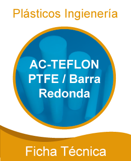 AC-TEFLON PTFE / Barra Redonda